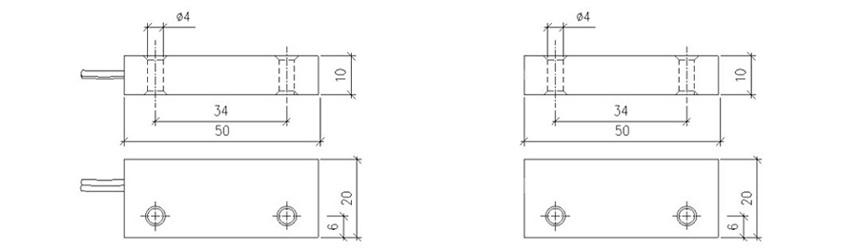 RZ-52 熱銷款金屬門磁