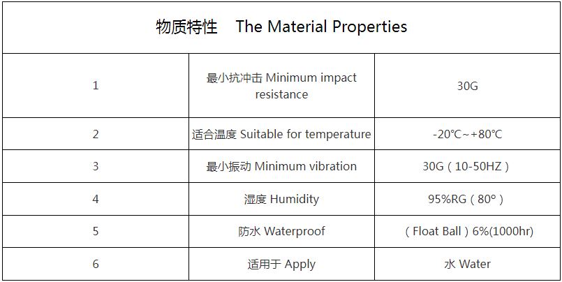 LDS-02 液位傳感器 浮球開關(guān)