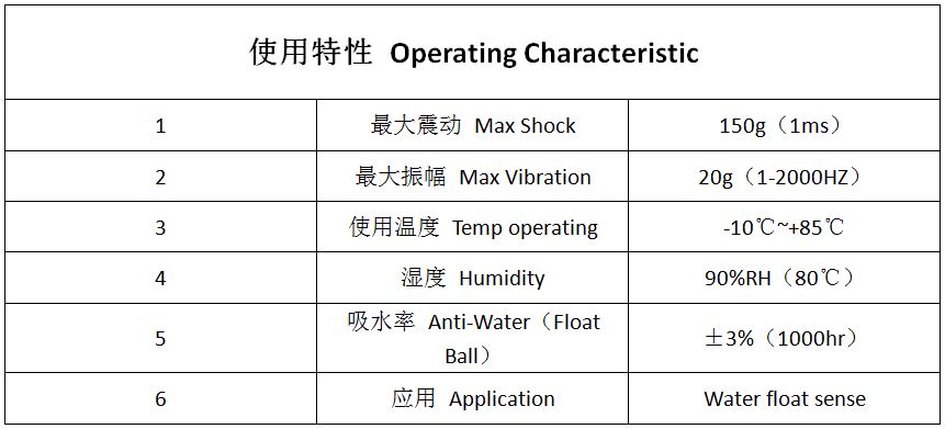 YZ-4 液位傳感器 浮球開關